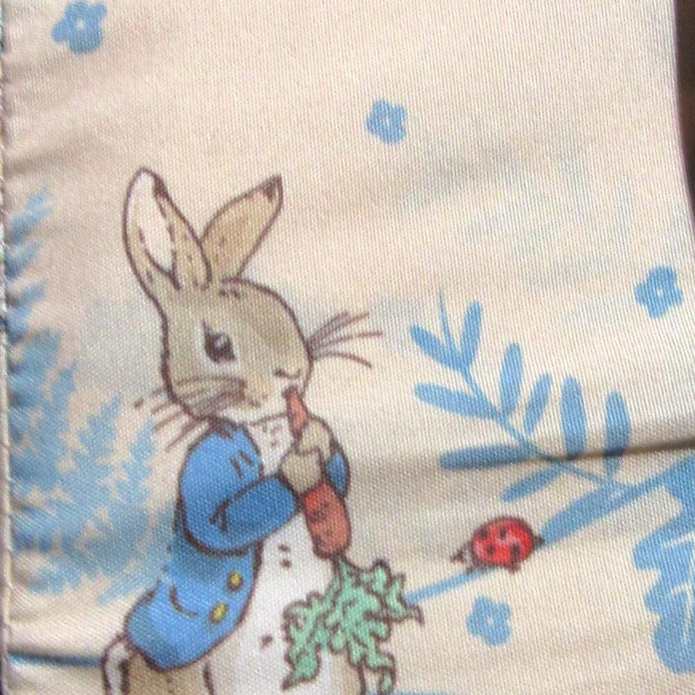 BEATRIX POTTER PETER RABBIT PILLOW CASES, SET OF 2  STANDARD NEW  YELLOW